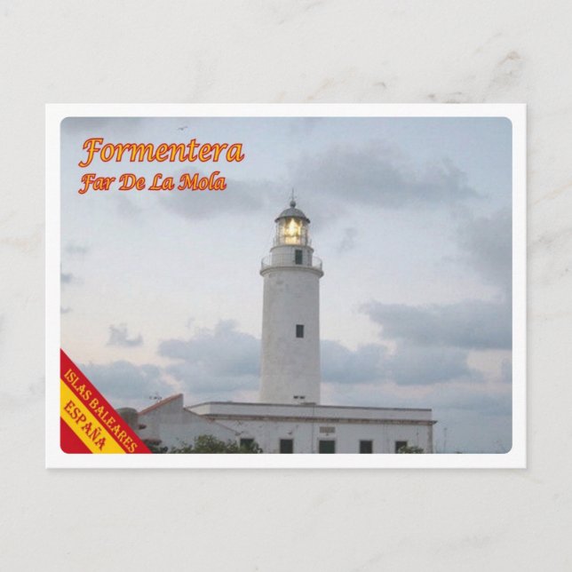 Cartão Postal Espanha - Ilhas Baleares - Formentera - (Frente)