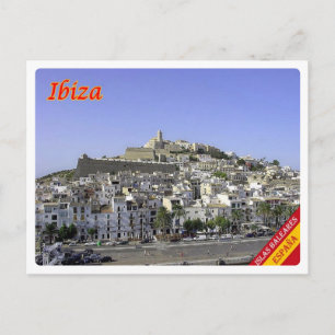 Cartão Postal Espanha - Ilhas Baleares - Ibiza - Eivissa -