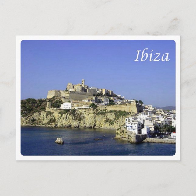 Cartão Postal Espanha - Ilhas Baleares - Ibiza - Eivissa - (Frente)