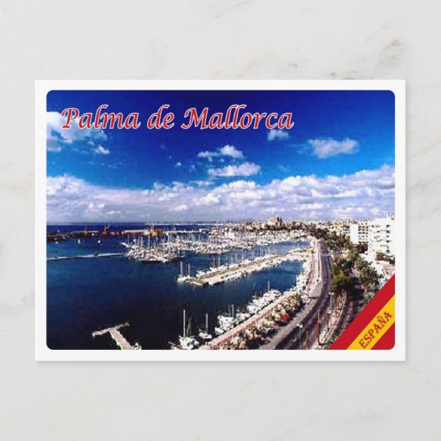 Cartão Postal Espanha - Ilhas Baleares - Maiorca - (Frente)
