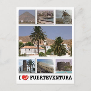 Cartão Postal Espanha - Ilhas Canárias - Fuerteventura -