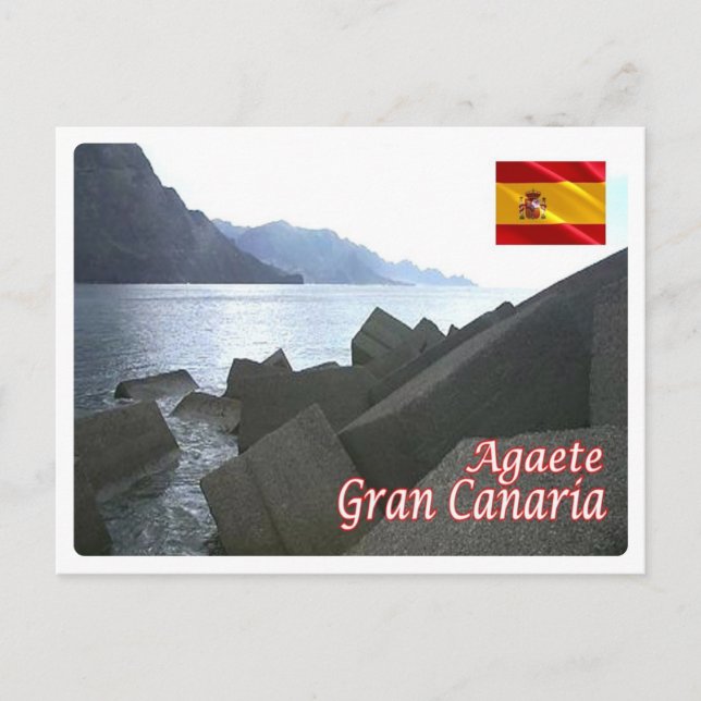Cartão Postal Espanha - Ilhas Canárias - Gran Canaria - (Frente)