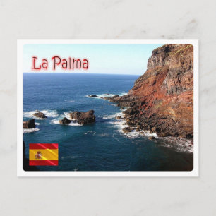 Cartão Postal Espanha - Ilhas Canárias - La Palma -