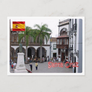 Cartão Postal Espanha - Ilhas Canárias - La Palma - Papais noeis