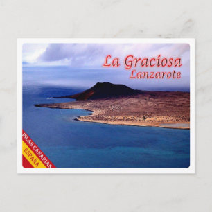 Cartão Postal Espanha - Ilhas Canárias - Lanzarote -