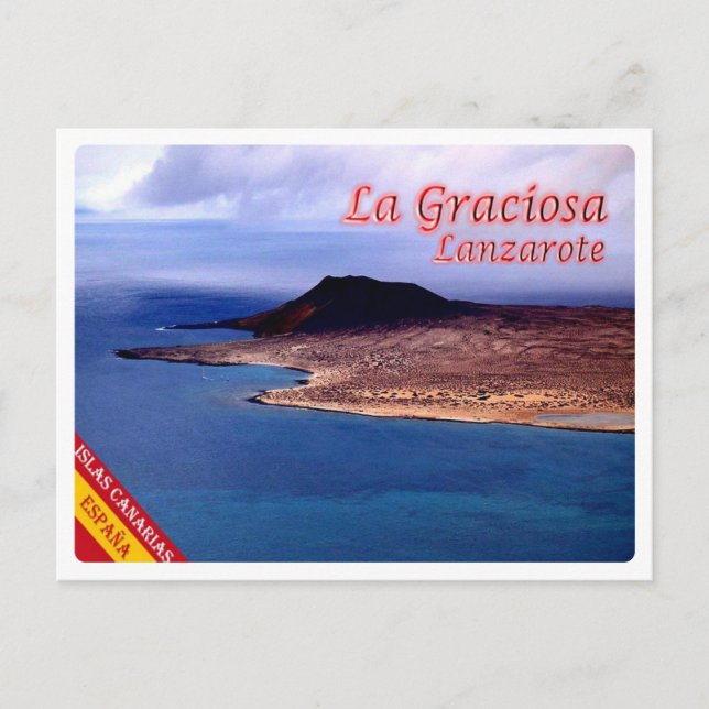 Cartão Postal Espanha - Ilhas Canárias - Lanzarote - (Frente)