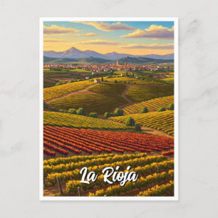Cartão Postal Espanha La Rioja