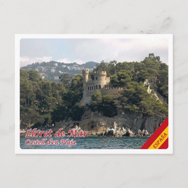 Cartão Postal Espanha - Lloret de Mar - (Frente)