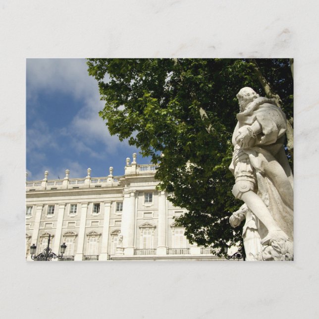 Cartão Postal Espanha, Madrid. Palácio Real. (Frente)