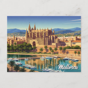 Cartão Postal Espanha Palma de Maiorca