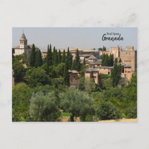 Cartão Postal Espanha Real - Granada