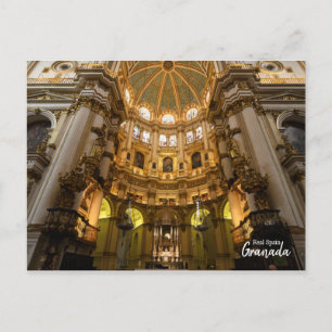 Cartão Postal Espanha Real - Granada