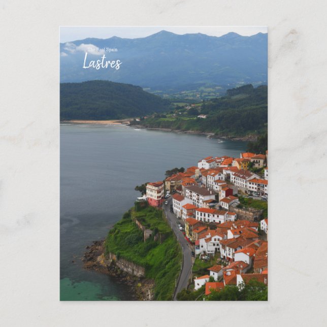 Cartão Postal Espanha Real-Lastres (Frente)