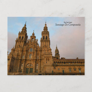 Cartão Postal Espanha Real - Santiago De Compostela