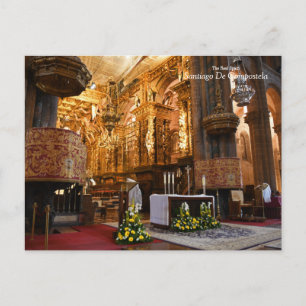 Cartão Postal Espanha Real - Santiago De Compostela