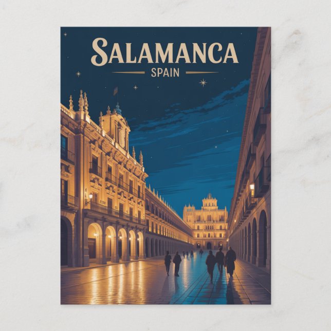 Cartão Postal Espanha Salamanca (Frente)