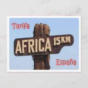 Cartão Postal Espanha - Tarifa - Sinal -