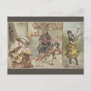Cartão Postal Espanha Vintage