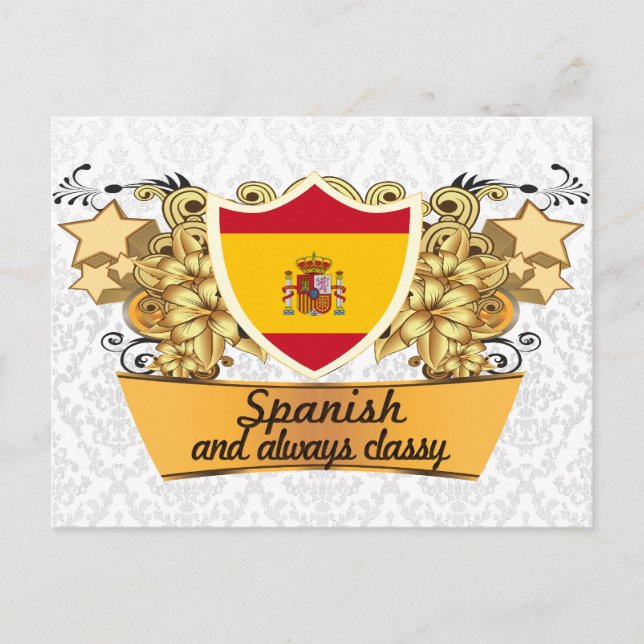 Cartão Postal Espanhol Clássico (Frente)