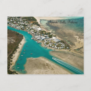 Cartão postal espanhol Wells, Bahamas