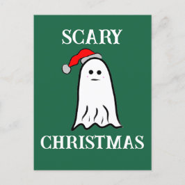 Cartão Postal Espantalho Fantasma de Natal