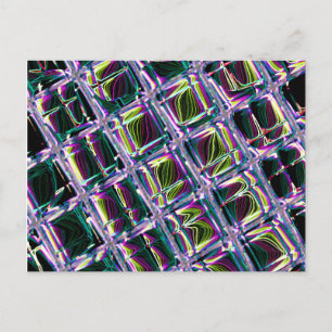 Cartão Postal Especial Blacklight