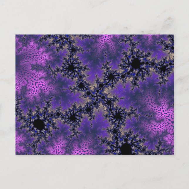 Cartão Postal Espectro Roxo Metálico (Frente)