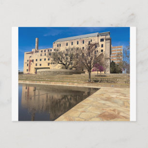 Cartão Postal Espelho d'água do Memorial Nacional de Oklahoma Ci
