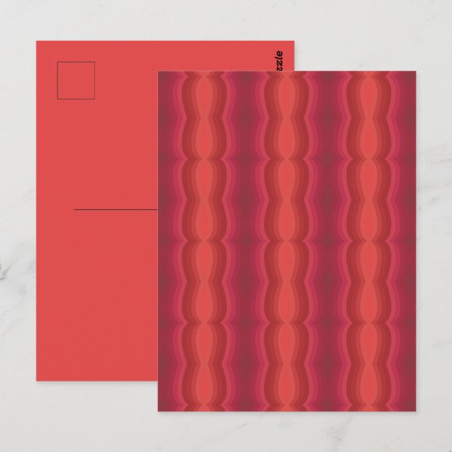 Cartão Postal Espelho Distorcido do Fundimento do Carnaval de Re (Frente/Verso)