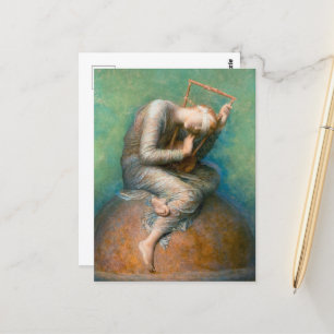 Cartão Postal Esperança de George Frederic Watts