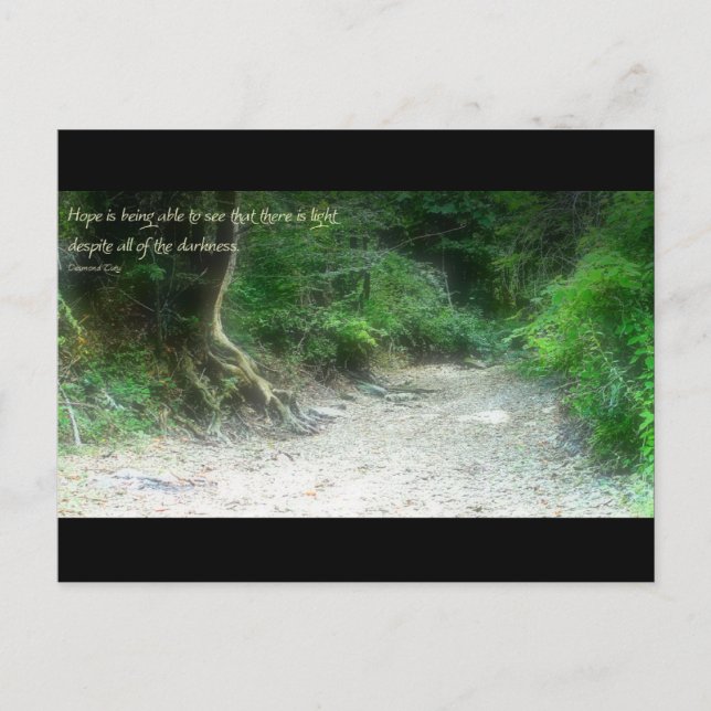 Cartão Postal Esperança é... (Frente)