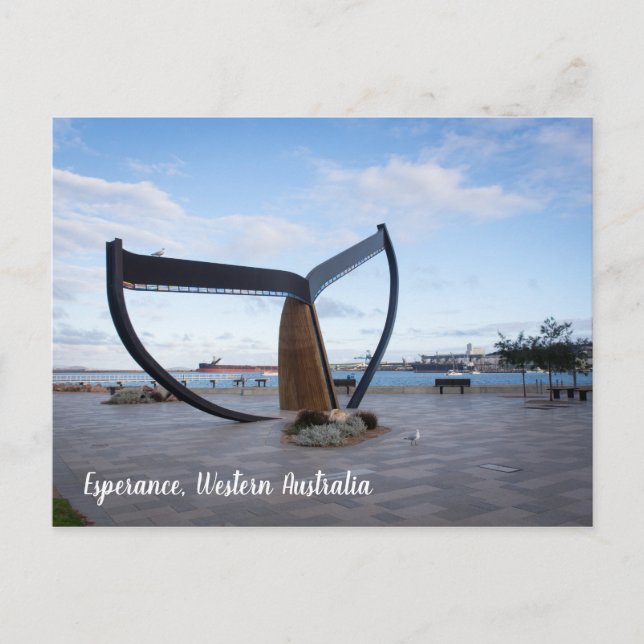 Cartão postal Esperança Esplanade Ocidental Austrá (Frente)