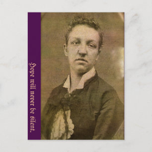 Cartão Postal Esperança Nunca Será Silenciosa