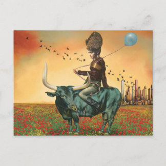 Cartão Postal "Esperando voar"
