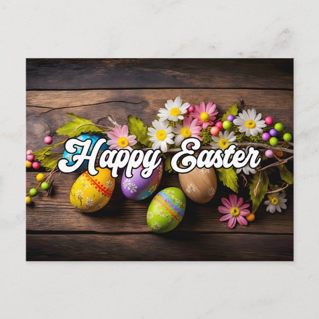 Cartão Postal Espero Que Tenha Uma Páscoa Maravilhosa (Frente)