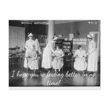 Cartão postal 'Espero que você esteja se sentindo 