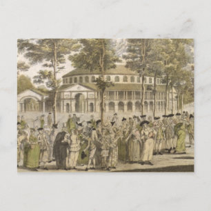 Cartão Postal Espetáculo em Jardins Ranelagh, com Rotunda