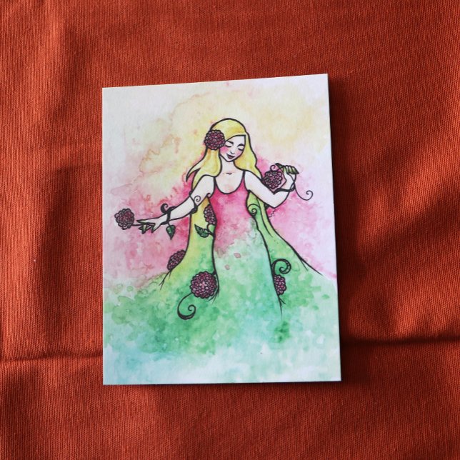 Cartão Postal Espingarda do polegar verde (Criador carregado)