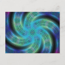 Cartão Postal Espiral espacial