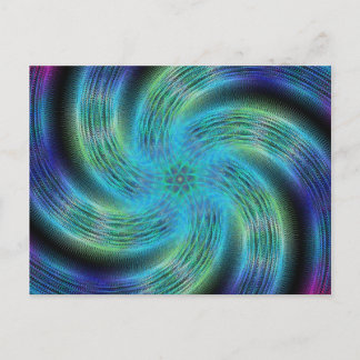 Cartão Postal Espiral espacial
