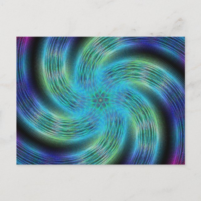 Cartão Postal Espiral espacial (Frente)