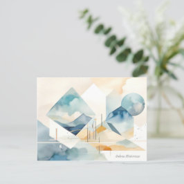 Cartão Postal Espírito abstrato