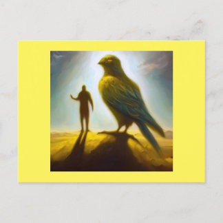 Cartão Postal Espírito Animal Meadowlark 1