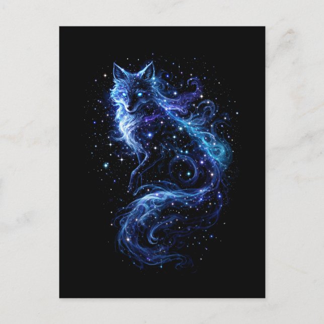 Cartão Postal Espírito da Raposa Celestial (Frente)