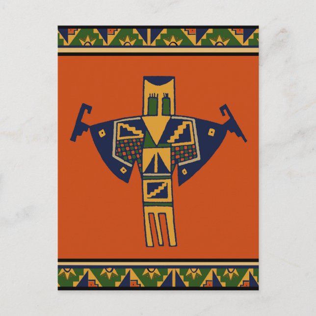 Cartão Postal Espírito de Shaman Sudoeste (Frente)