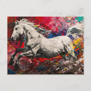 Cartão Postal Espírito do Cavalo Branco