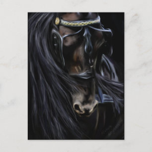 Cartão Postal Espírito Frísio - Pintura de Cavalo