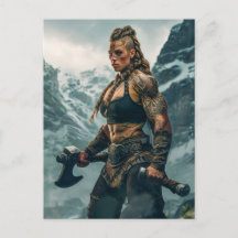 Espírito Guerreiro da Mulher Viking Canalizando