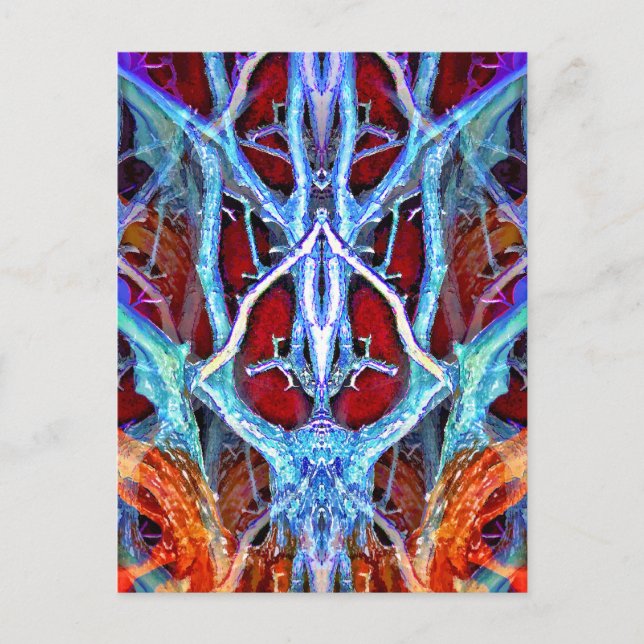 CARTÃO POSTAL ESPÍRITO NA ÁRVORE (Frente)