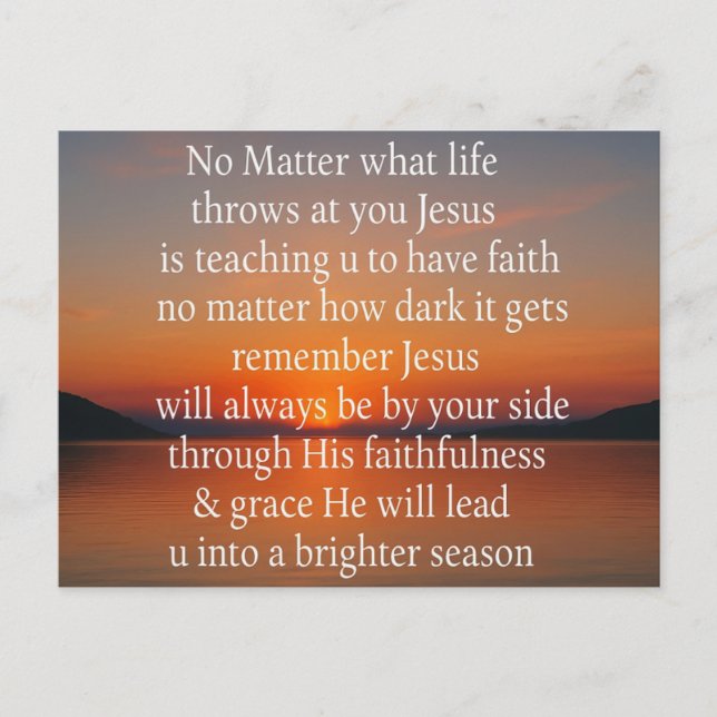 Cartão Postal Espiritual (Frente)